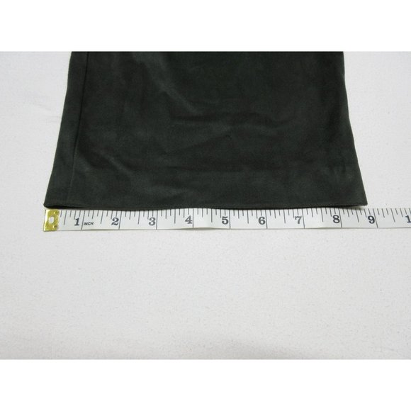 MANGO Suit faux suede pleated front tapered leg pants - Picture 11 of 12